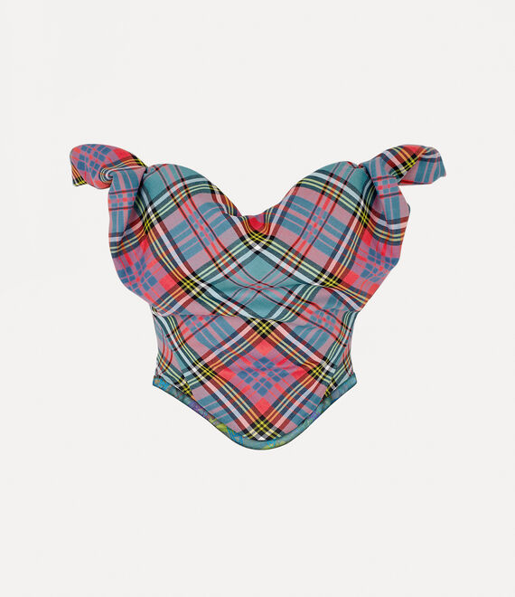 Vivienne Westwood Sunday Corset Top in tartan